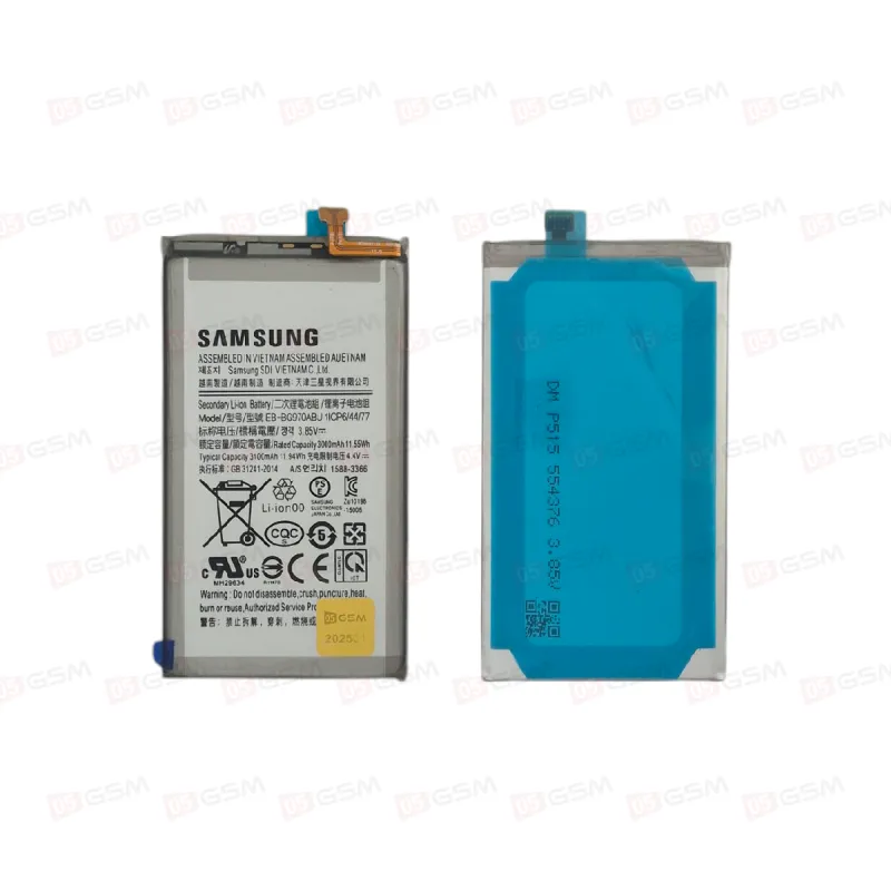 Аккумулятор Samsung G970 (Galaxy S10E) (05GSM; 3100 мАч; гарантия 1 год) фото в интернет-магазине 05gsm.ru