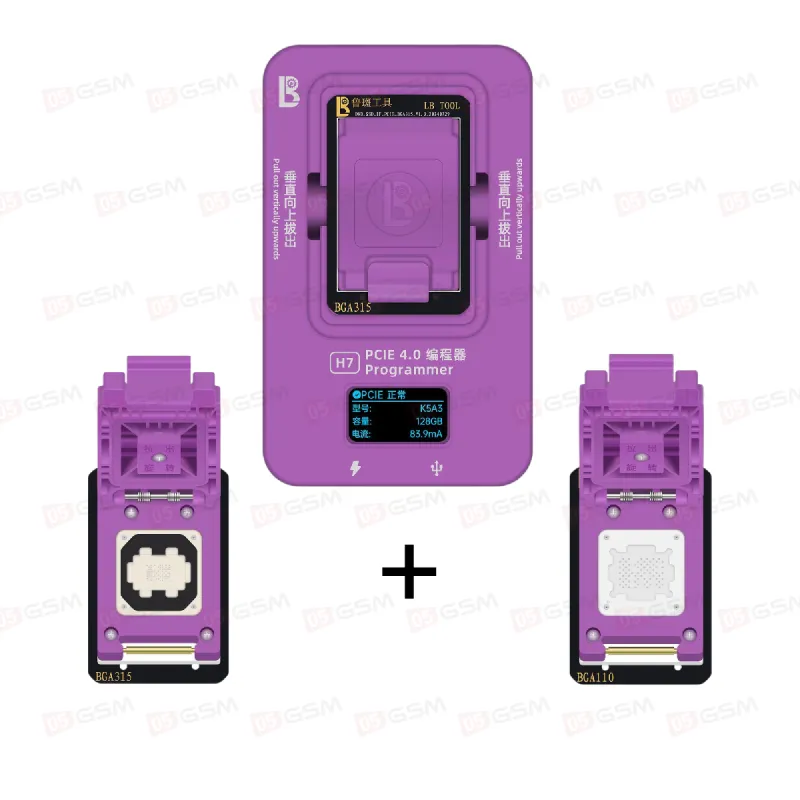 Программатор LB Tool H7 с модулями BGA110 + BGA315 (Apple Nand Programmer) фото в интернет-магазине 05gsm.ru