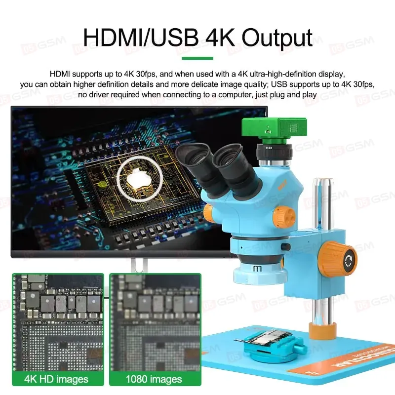 Камера на микроскоп Relife M-17 (1080P/4K; сенсорная) фото в интернет-магазине 05gsm.ru