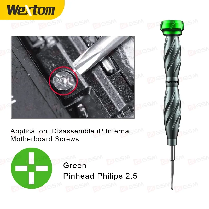 Набор отверток WXT (2D-биты; 5 штук) фото в интернет-магазине 05gsm.ru