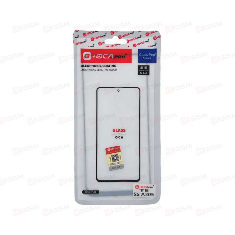 Стекло + OCA (G+OCA) Samsung A305/A505/ M315 / M215 черный фото в интернет-магазине 05gsm.ru