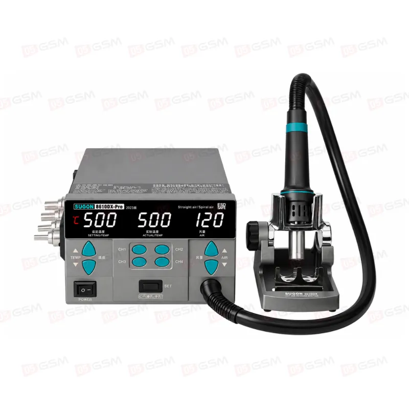 Термовоздушный фен Sugon 8610-DX Pro (Паяльная станция) фото в интернет-магазине 05gsm.ru