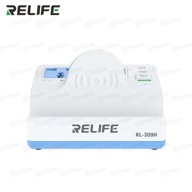 Многопортовое зарядное устройство Relife RL-309H (4 порта; 3 мультипорта; беспроводная зарядка) фото в интернет-магазине 05gsm.ru