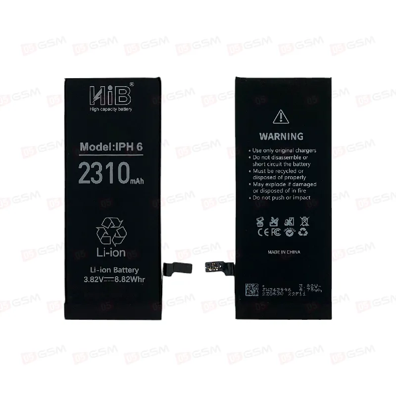 Аккумулятор усиленный iPhone 6 (HIB; 2310 мАч) фото в интернет-магазине 05gsm.ru