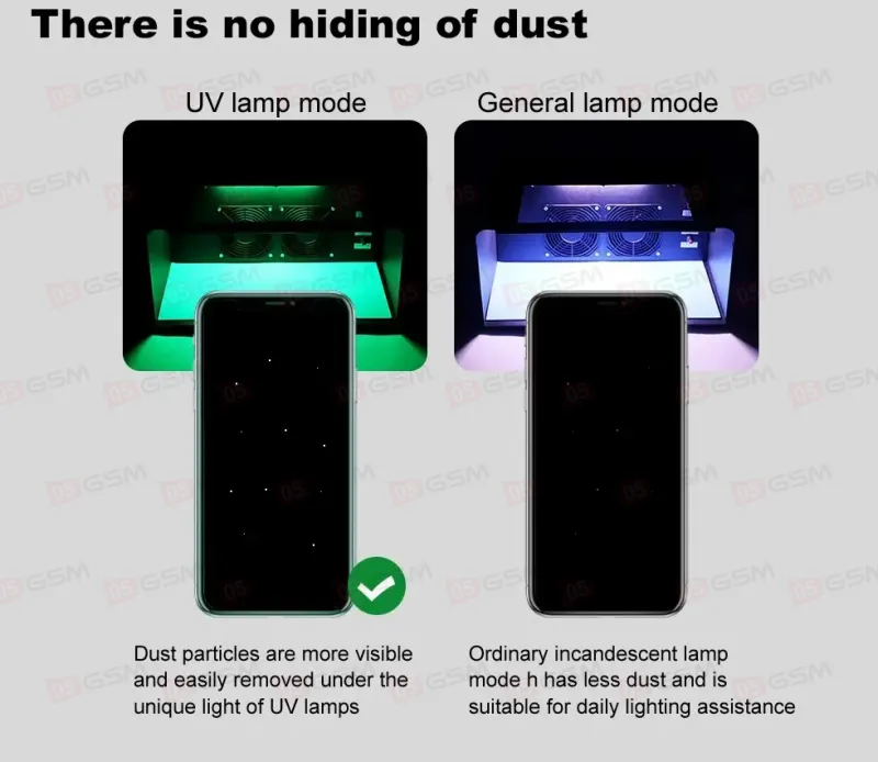 Маленькая чистая комната Kailiwei SM-168 (450x350x205 мм) фото в интернет-магазине 05gsm.ru