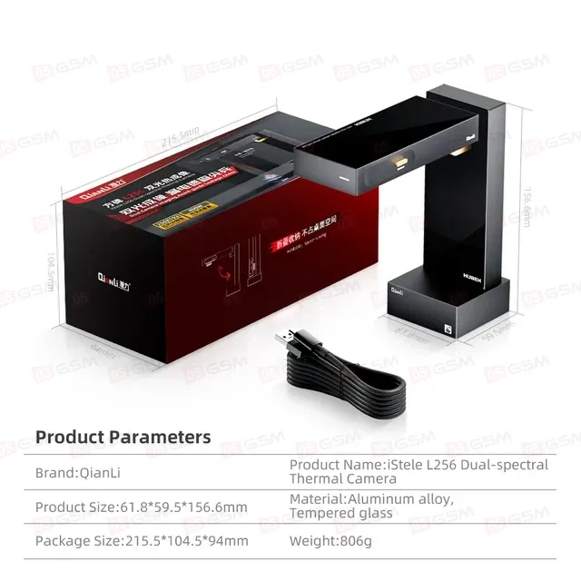 Тепловизор двухкамерный Qianli iStele L256 фото в интернет-магазине 05gsm.ru