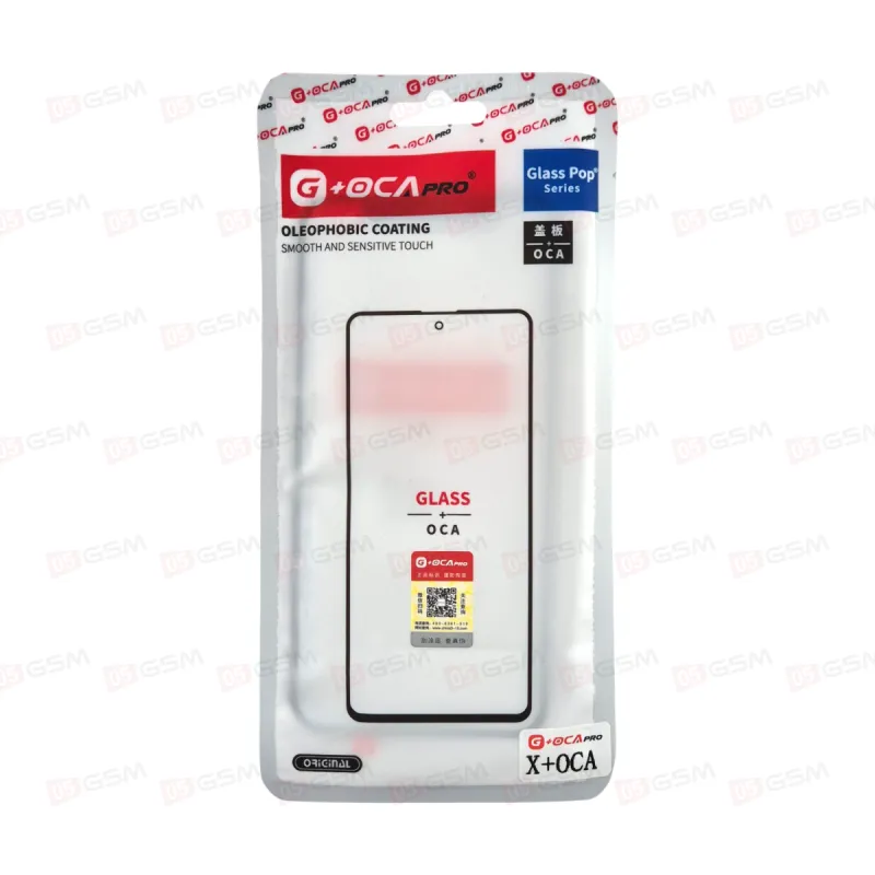 Стекло G+OCA iPhone X / XS + OCA пленка фото в интернет-магазине 05gsm.ru