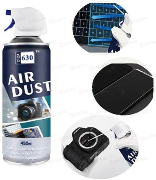 Спрей-пылеудалитель AIR DUSTER (Сжатый воздух; 450 мл) фото в интернет-магазине 05gsm.ru