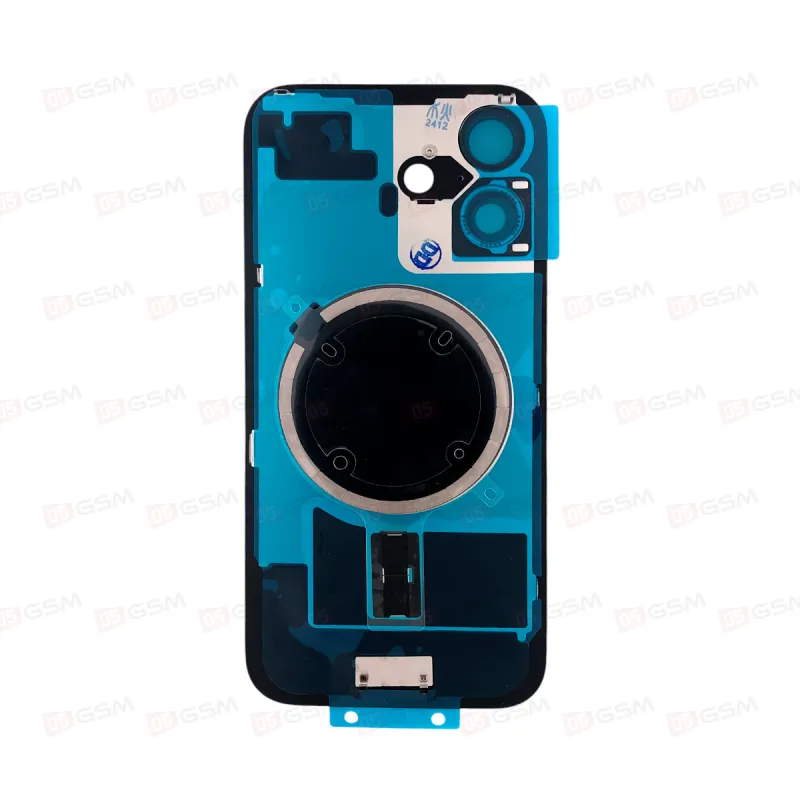 Крышка iPhone 16 со стеклами и магнитами (Black/Черный; оригинал; монолит) фото в интернет-магазине 05gsm.ru