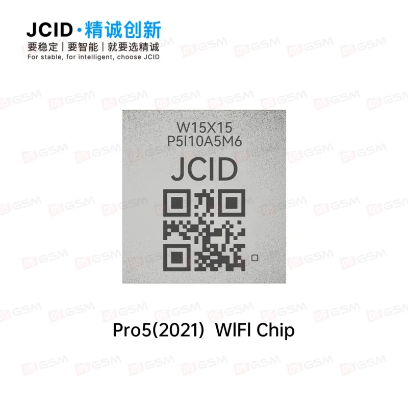 Микросхема отвязки Wi-Fi для iPad Pro5(2021) (JCID P5|10A5M6 WIFI Chip; BGA 15x15) фото в интернет-магазине 05gsm.ru