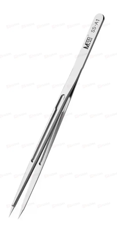 Пинцет прямой MaAnt SS-A1 (Немагнитный) фото в интернет-магазине 05gsm.ru
