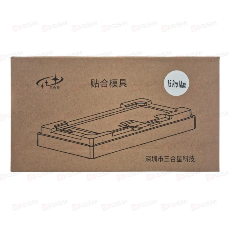 Форма Sanheking для дисплея iPhone 15 Pro Max (Green Mold; зеленая) фото в интернет-магазине 05gsm.ru