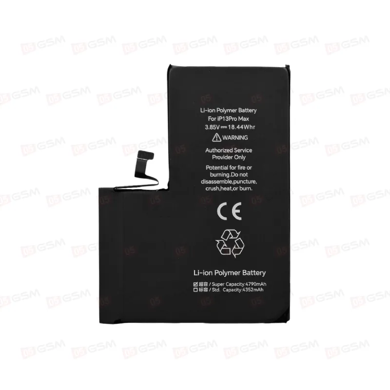 Аккумулятор со статусом подлинной детали iPhone 13 Pro Max (JCID; Genuine; High capacity; 4790 мАч) фото в интернет-магазине 05gsm.ru