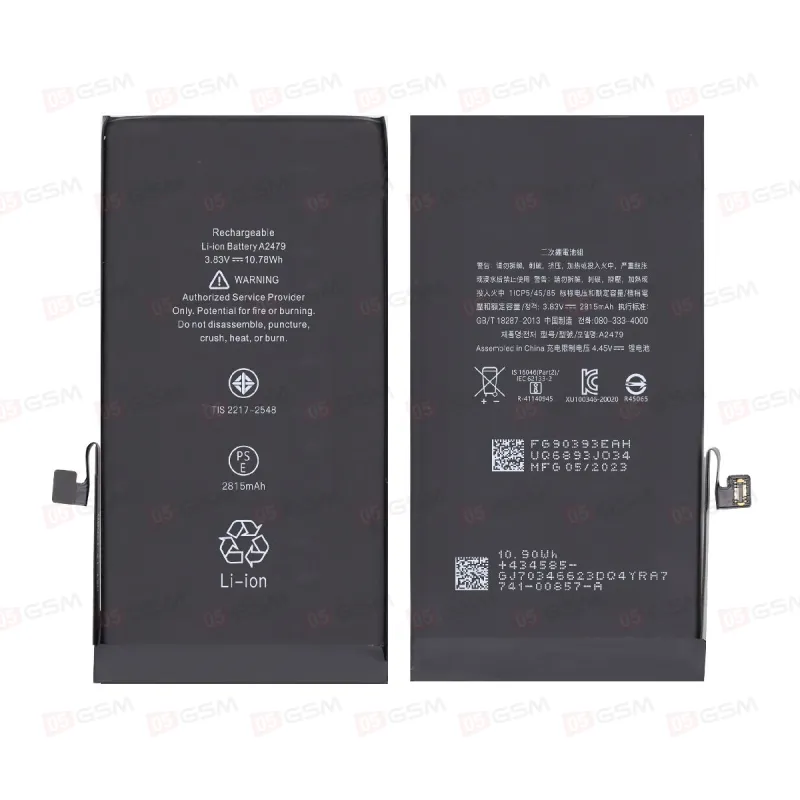 Аккумулятор iPhone 12/12 Pro (05GSM; 2815 мАч; гарантия 1 год) фото в интернет-магазине 05gsm.ru
