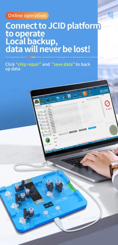 Программатор JCID BLE X-12PM (Baseband/Logic chip EEPROM; Non removal) фото в интернет-магазине 05gsm.ru