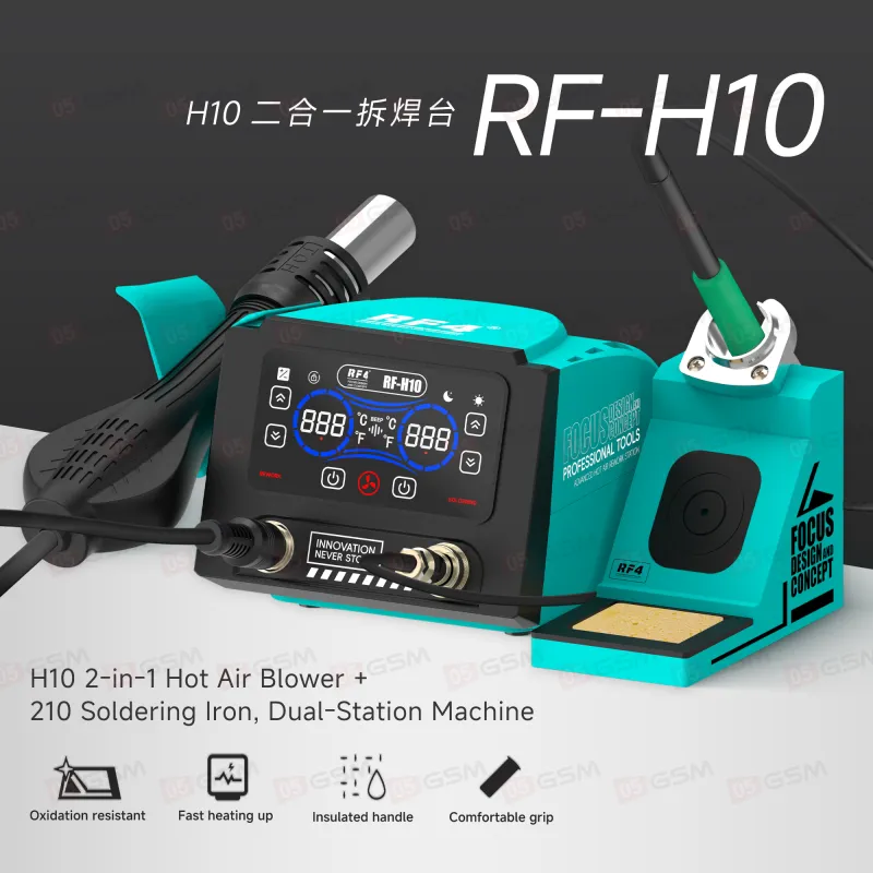 Паяльная станция с термофеном RF4 RF-H10 фото в интернет-магазине 05gsm.ru