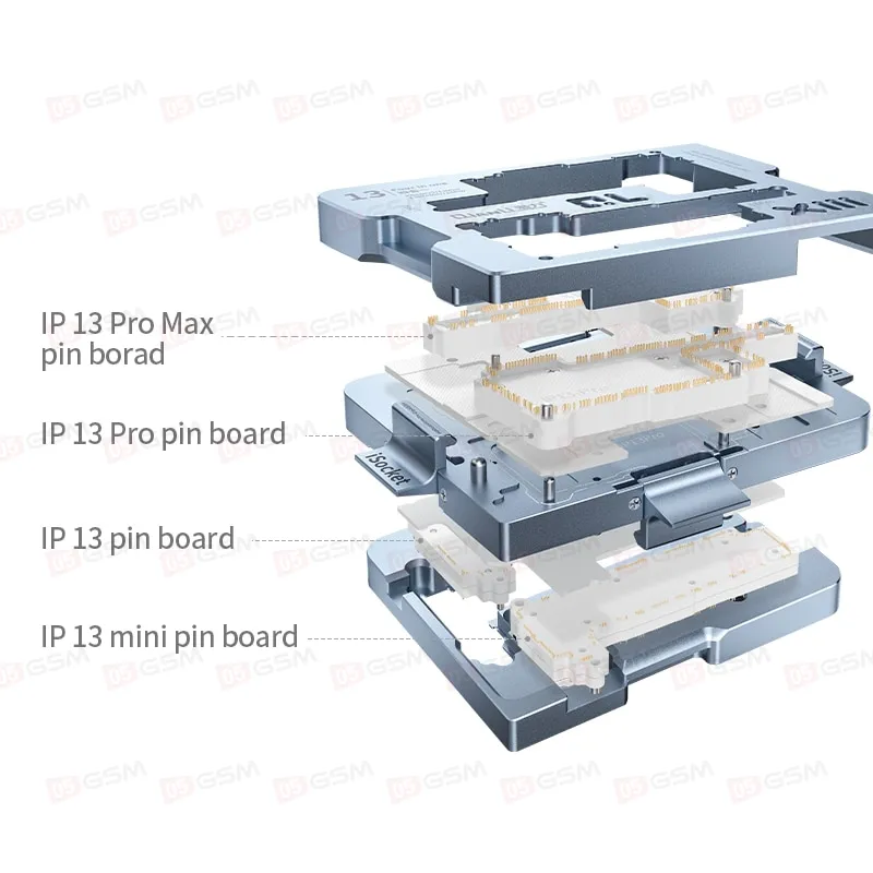 Колодка для теста платы iPhone 13 Series (Qianli iSocket 13) фото в интернет-магазине 05gsm.ru
