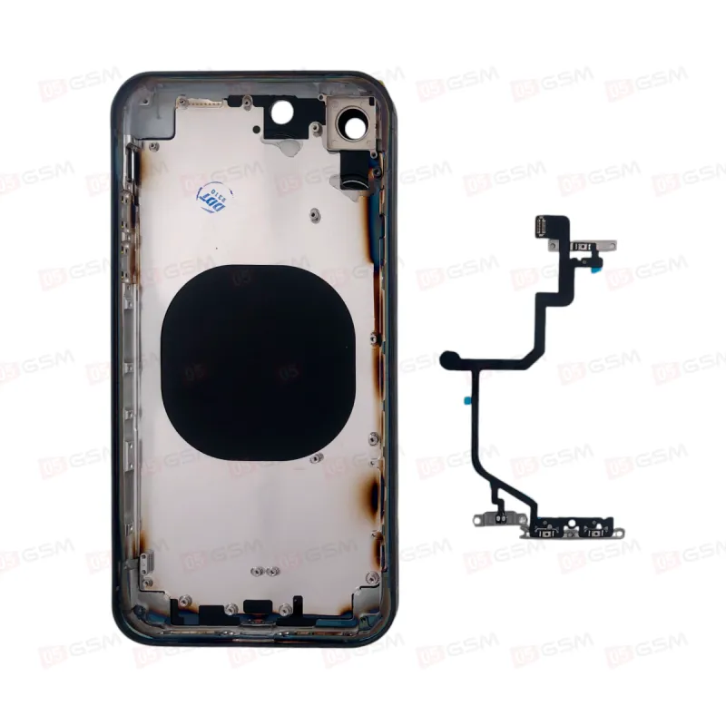 Корпус iPhone XR имитация 15 Pro Black Titanium ORG  фото в интернет-магазине 05gsm.ru