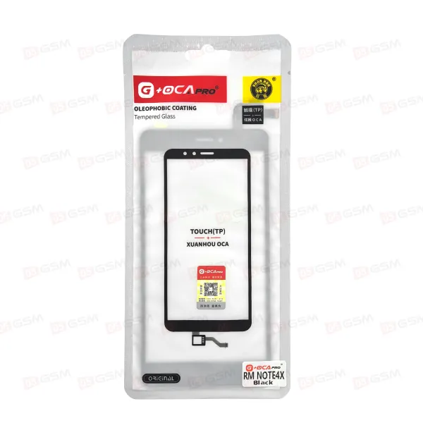 Сенсор + OCA (G+OCA) Redmi Note 4X черный фото в интернет-магазине 05gsm.ru