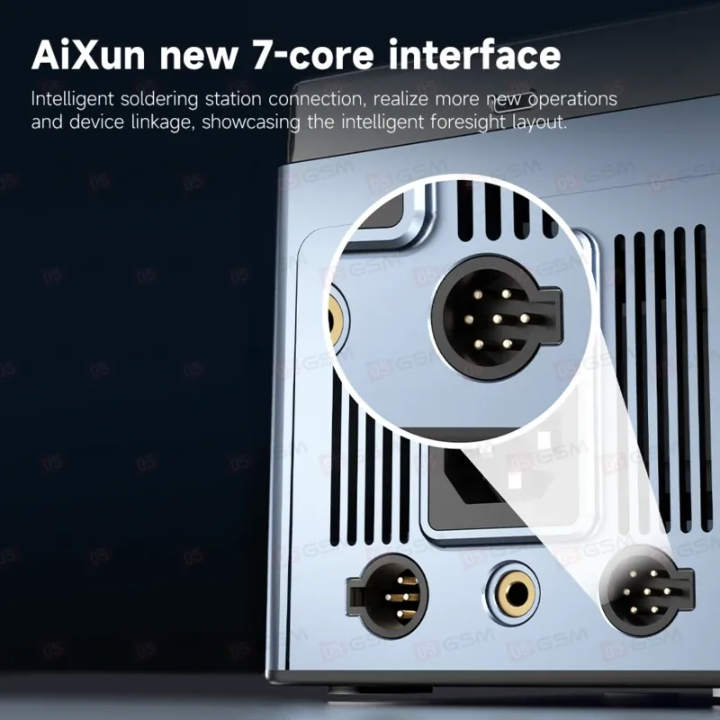 Паяльная станция Aixun T400 (Ручка 225 и 3 жала: C030/C080/C150) фото в интернет-магазине 05gsm.ru