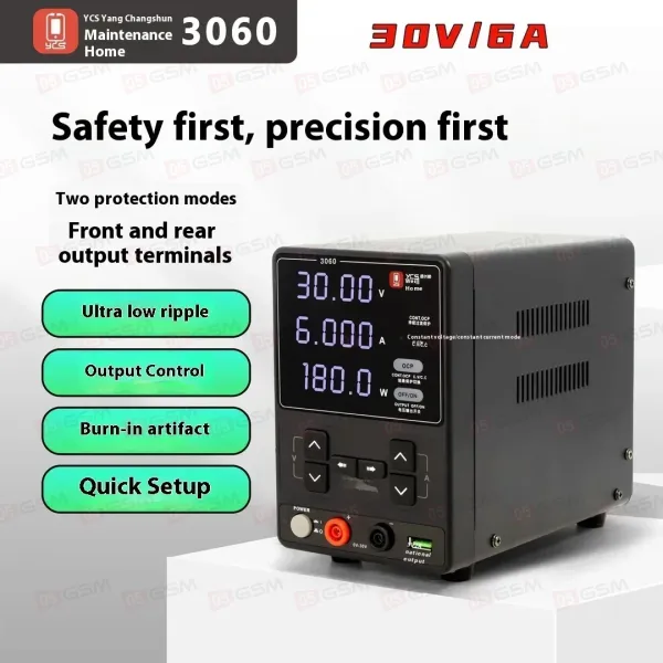 Блок питания YCS 3060 (30В; 6А) фото в интернет-магазине 05gsm.ru