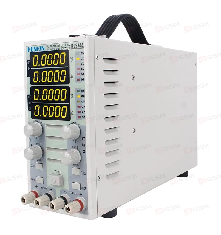 Двухканальная электронная нагрузка постоянного тока Kunkin KL284A фото в интернет-магазине 05gsm.ru