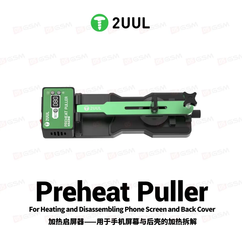 Инструмент для вскрытия телефона с подогревом и присосками 2UUL DA10 Preheat Puller фото в интернет-магазине 05gsm.ru