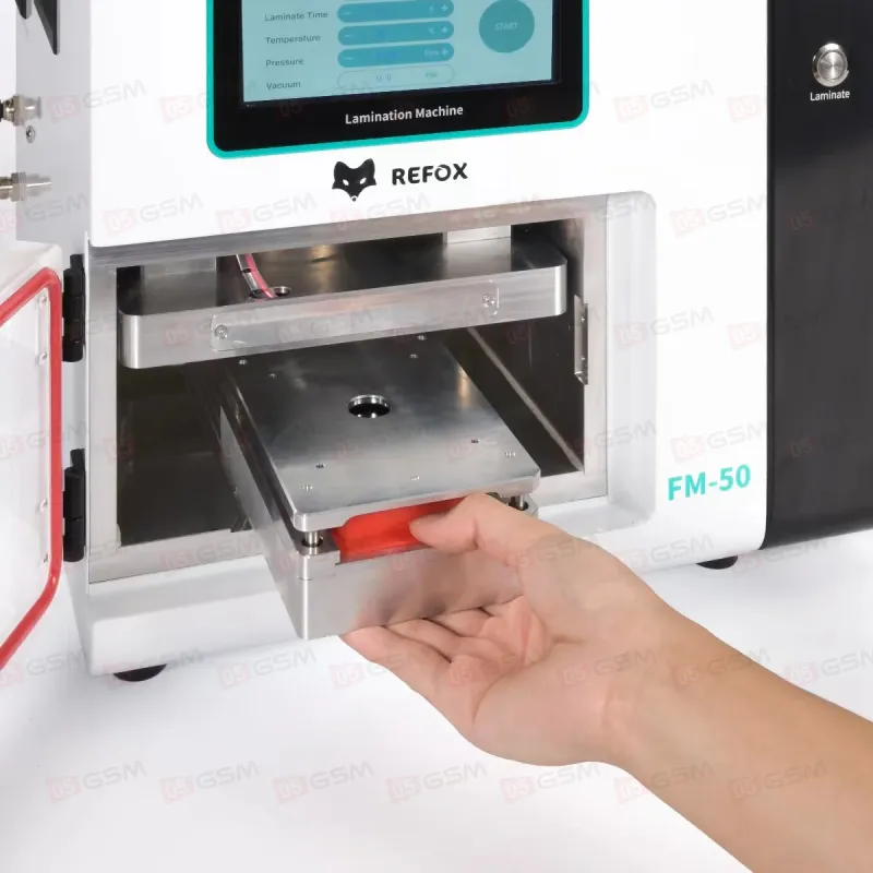Комплект для переклейки Refox FM50 (Ламинатор 12.9" с барокамерой) фото в интернет-магазине 05gsm.ru