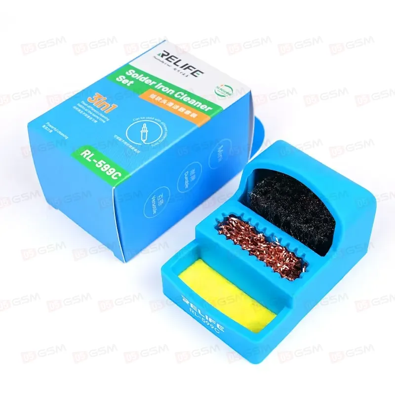 Очиститель паяльных жал Relife RL-599C (3 в 1) фото в интернет-магазине 05gsm.ru