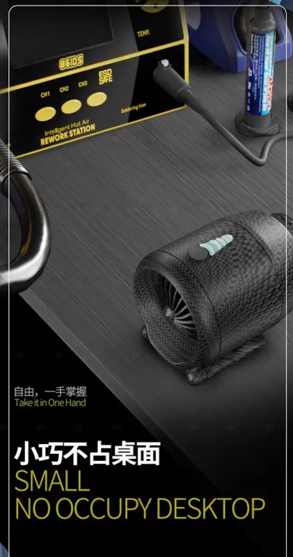 Дымоотвод с УФ-лампой и кулером Mechanic C919 фото в интернет-магазине 05gsm.ru