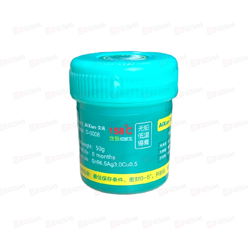Паста для BGA IC Aixun AX-SP158M 158°C (жидкое олово) фото в интернет-магазине 05gsm.ru