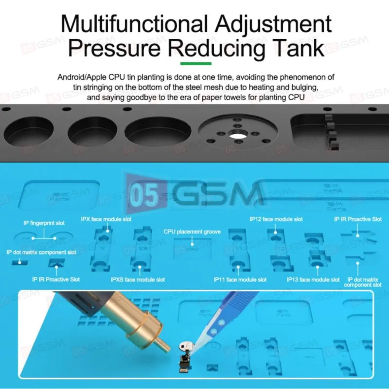 Монтажный коврик под микроскоп Relife RL-004NA фото в интернет-магазине 05gsm.ru