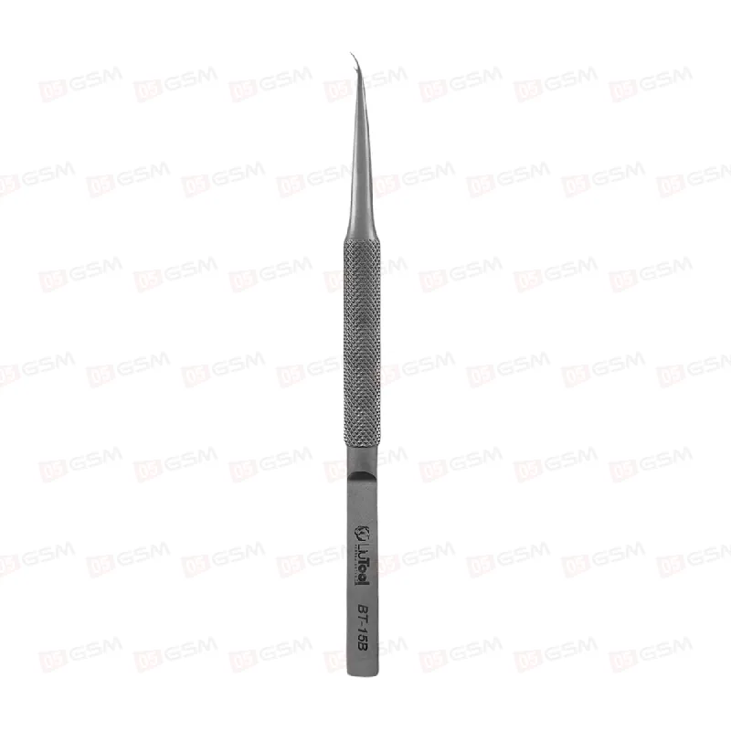 Пинцет изогнутый LiuTool BT-15B (Серый) фото в интернет-магазине 05gsm.ru