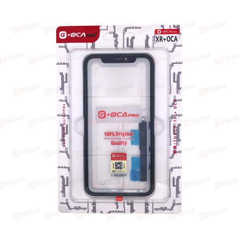 Сенсор G+OCA iPhone XR с рамкой ORG фото в интернет-магазине 05gsm.ru