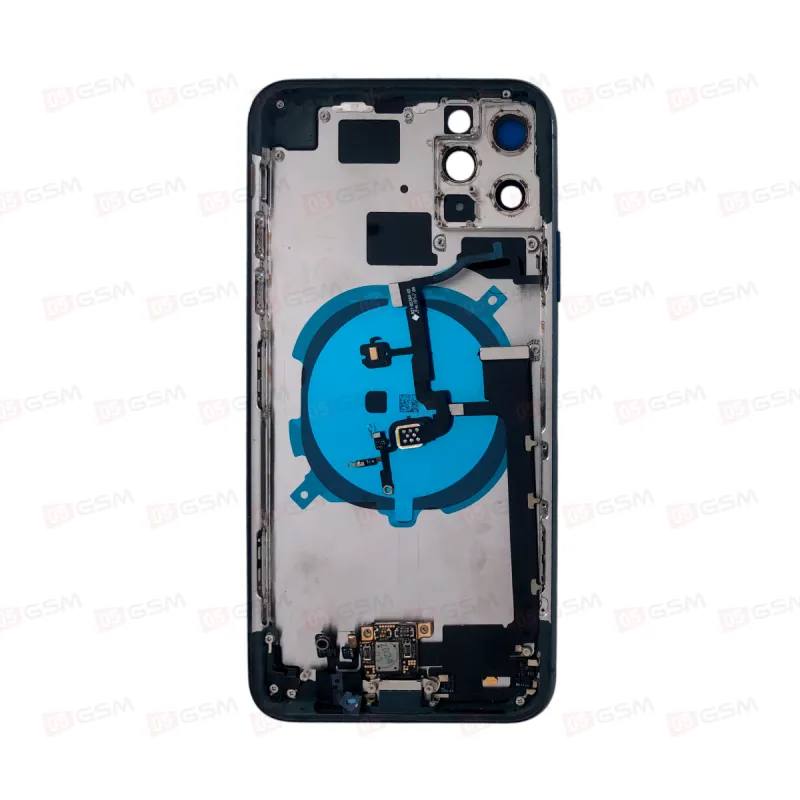 Корпус iPhone 11 PRO MAX GREEN со шлейфами ORG  фото в интернет-магазине 05gsm.ru