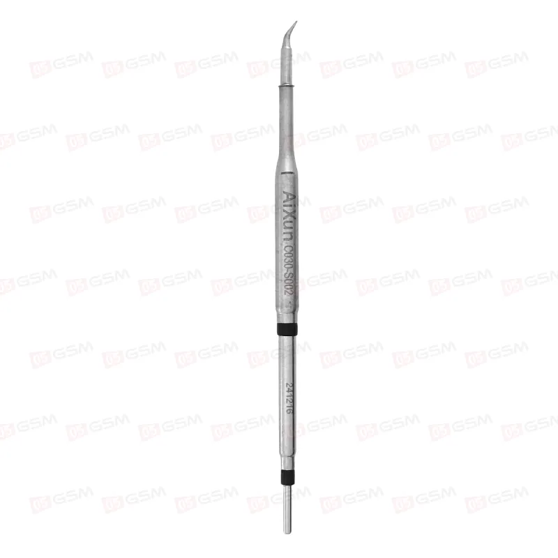 Жало паяльное Aixun C030-S002 (Изогнутое; для Aixun T400) фото в интернет-магазине 05gsm.ru