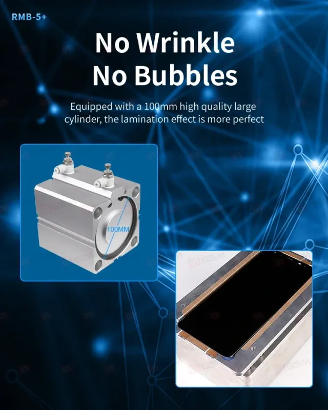 Комплект для переклейки дисплеев Forward RMB 5+ (Ламинатор с барокамерой, помпой и компрессором) фото в интернет-магазине 05gsm.ru