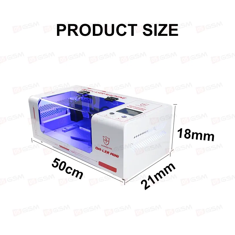 Лазерный аппарат OcaMaster OM-LZR Mini (Для рамок и крышек) фото в интернет-магазине 05gsm.ru