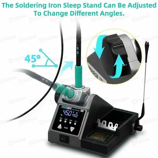 Паяльная станция Sugon T21 (Ручка 210 и 3 жала) фото в интернет-магазине 05gsm.ru