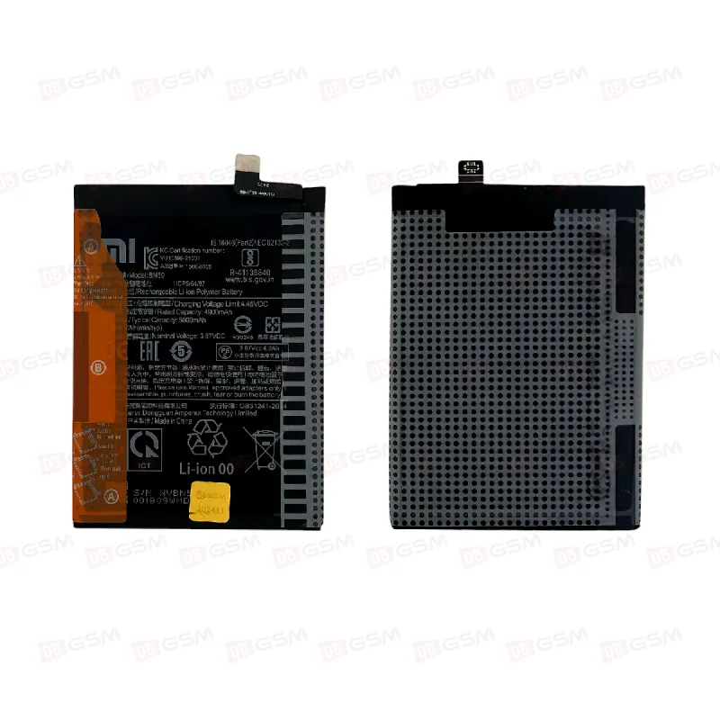 Аккумулятор Xiaomi Note 10 / Note 10S [BN59] (05GSM; 5000 мАч; гарантия 1 год) фото в интернет-магазине 05gsm.ru