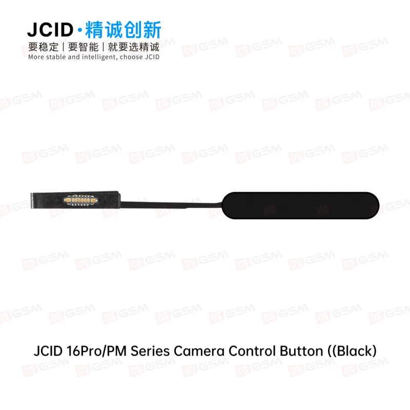 Шлейф для замены кнопки камеры на iPhone 16P / 16PM (JCID-16P/16PM Camera Control Button Black) фото в интернет-магазине 05gsm.ru
