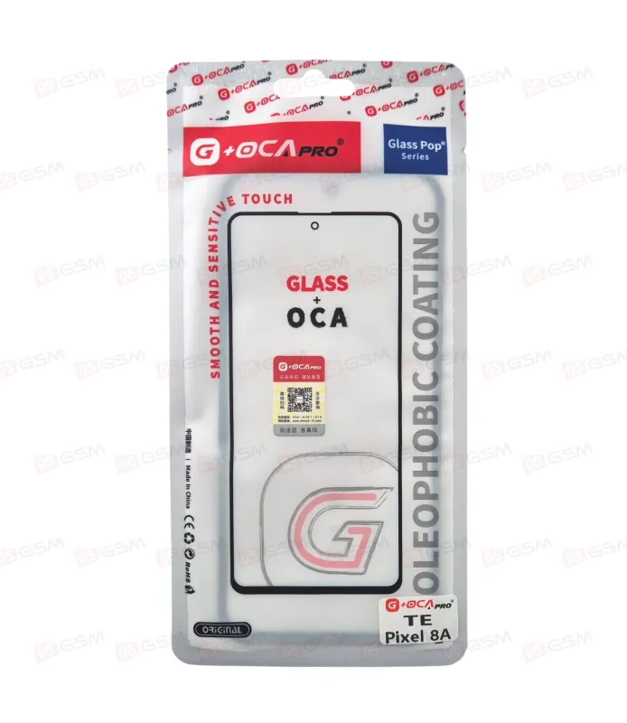 Стекло + OCA (G+OCA) Google Pixel 8a фото в интернет-магазине 05gsm.ru