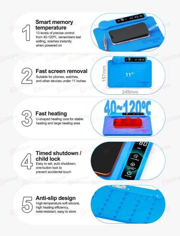 Монтажный коврик с подогревом Sunshine LS3 SE фото в интернет-магазине 05gsm.ru