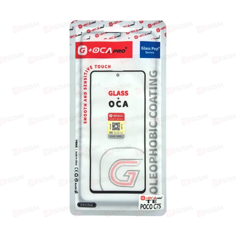 Стекло + OCA (G+OCA) POCO C75 фото в интернет-магазине 05gsm.ru