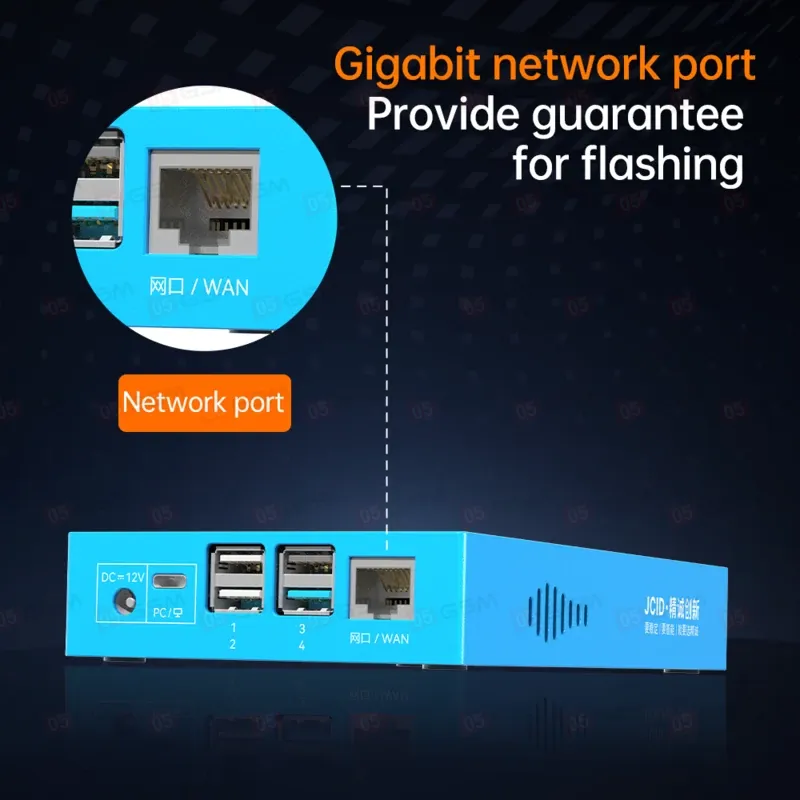 Программатор JCID Box iX4 (Для прошивки iPhone; поддержка 4 устройств сразу) фото в интернет-магазине 05gsm.ru