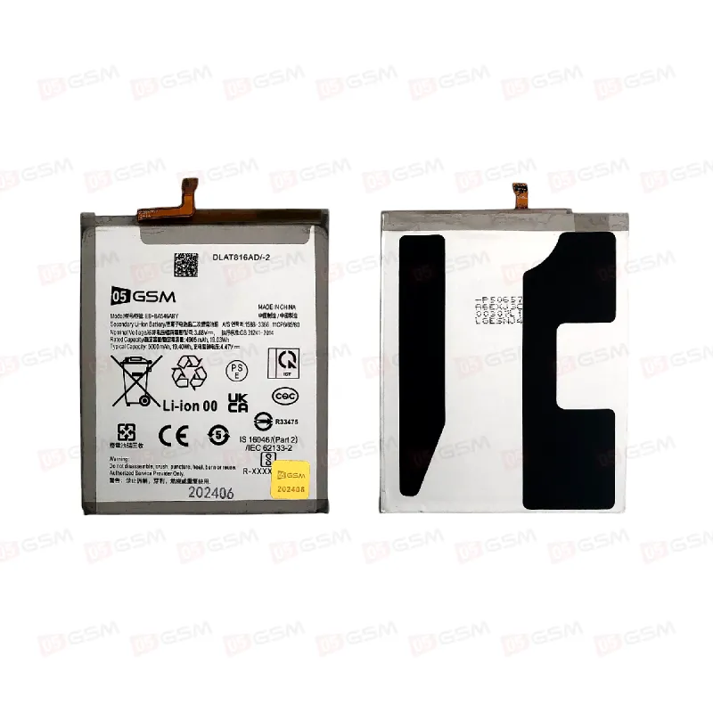 Аккумулятор Samsung A246 (A24 5G) (05GSM; 5000 мАч; гарантия 1 год) фото в интернет-магазине 05gsm.ru