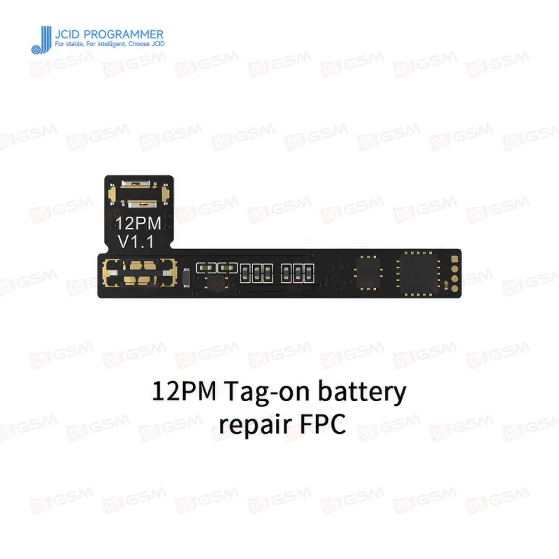 Шлейф для ремонта аккумулятора на iPhone 12 Pro Max (JCID-12PM Battery Repair Tag-On) фото в интернет-магазине 05gsm.ru