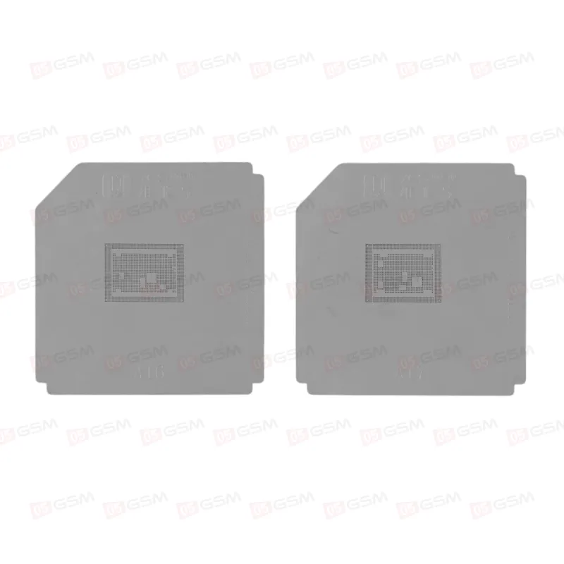 Трафареты для BGA микросхем с держателями YCS (iPhone CPU A8-A17) фото в интернет-магазине 05gsm.ru