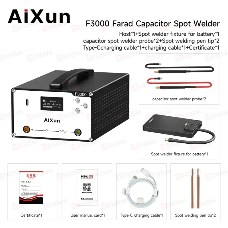 Сварка точечная Aixun F3000 фото в интернет-магазине 05gsm.ru
