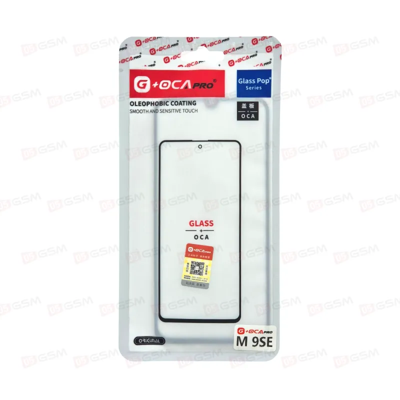 Стекло + OCA (G+OCA) Xiaomi Mi 9SE черное фото в интернет-магазине 05gsm.ru